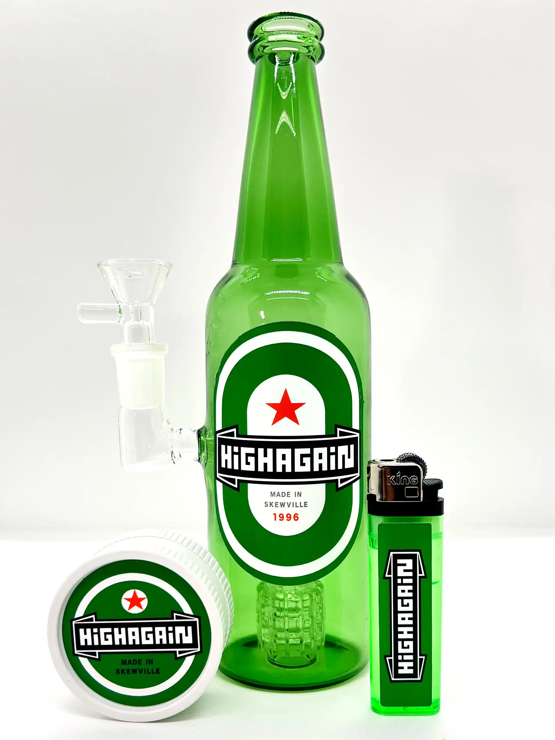 skewville 12 oz. bottle pipe High Again