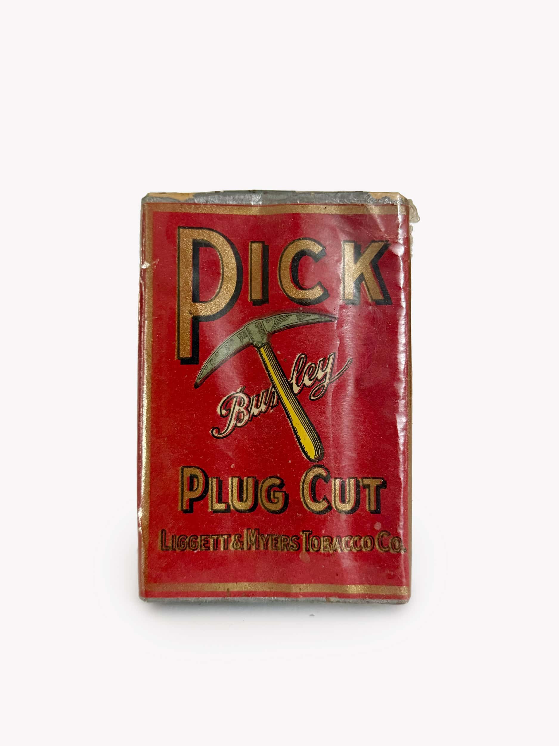 1910 Burley Pick Plug Cut (Liggett & Myers Tobacco Co.) vintage tobacco pouch