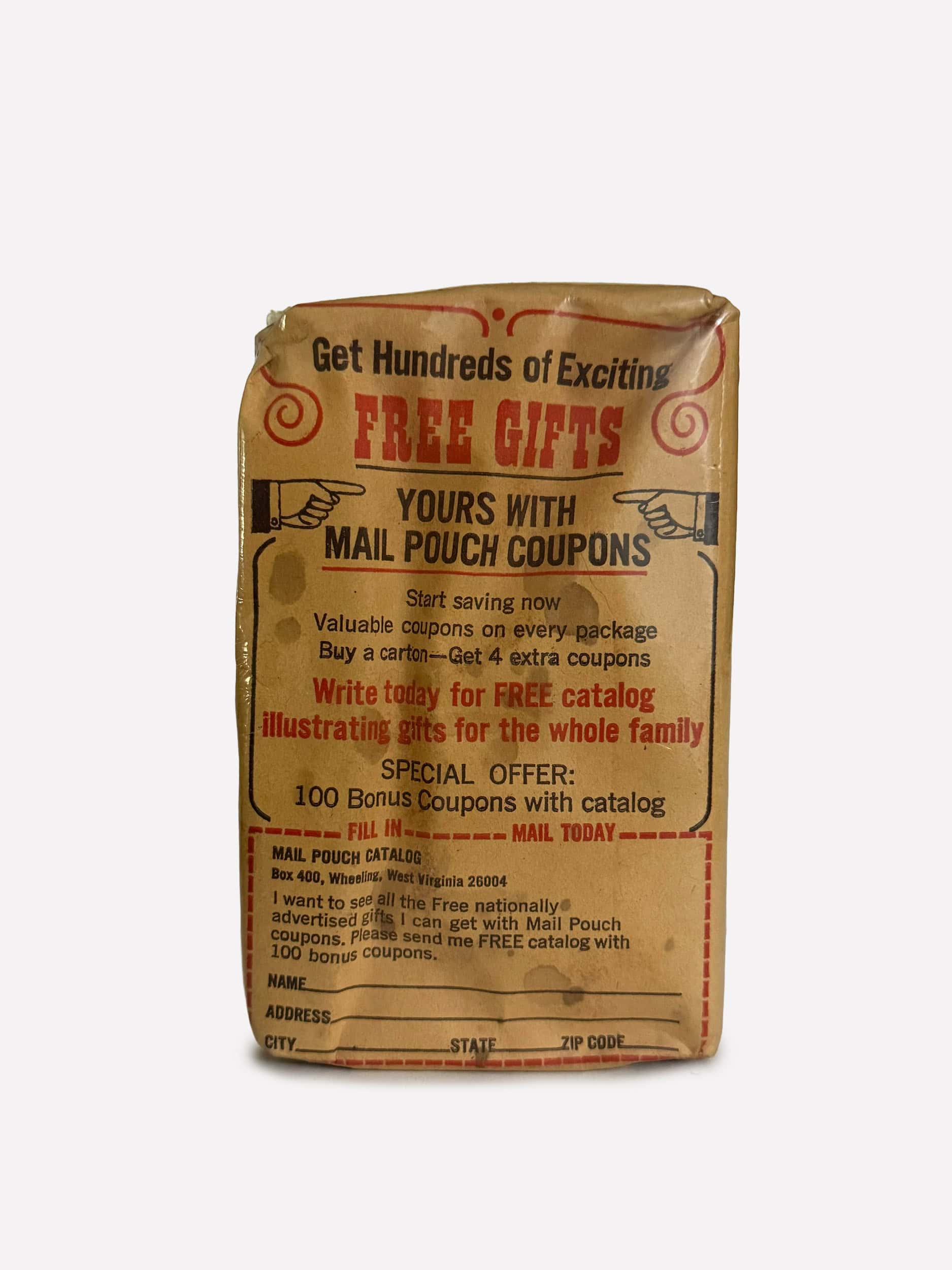 1937-1941 Bloch Brothers vintage tobacco pouch