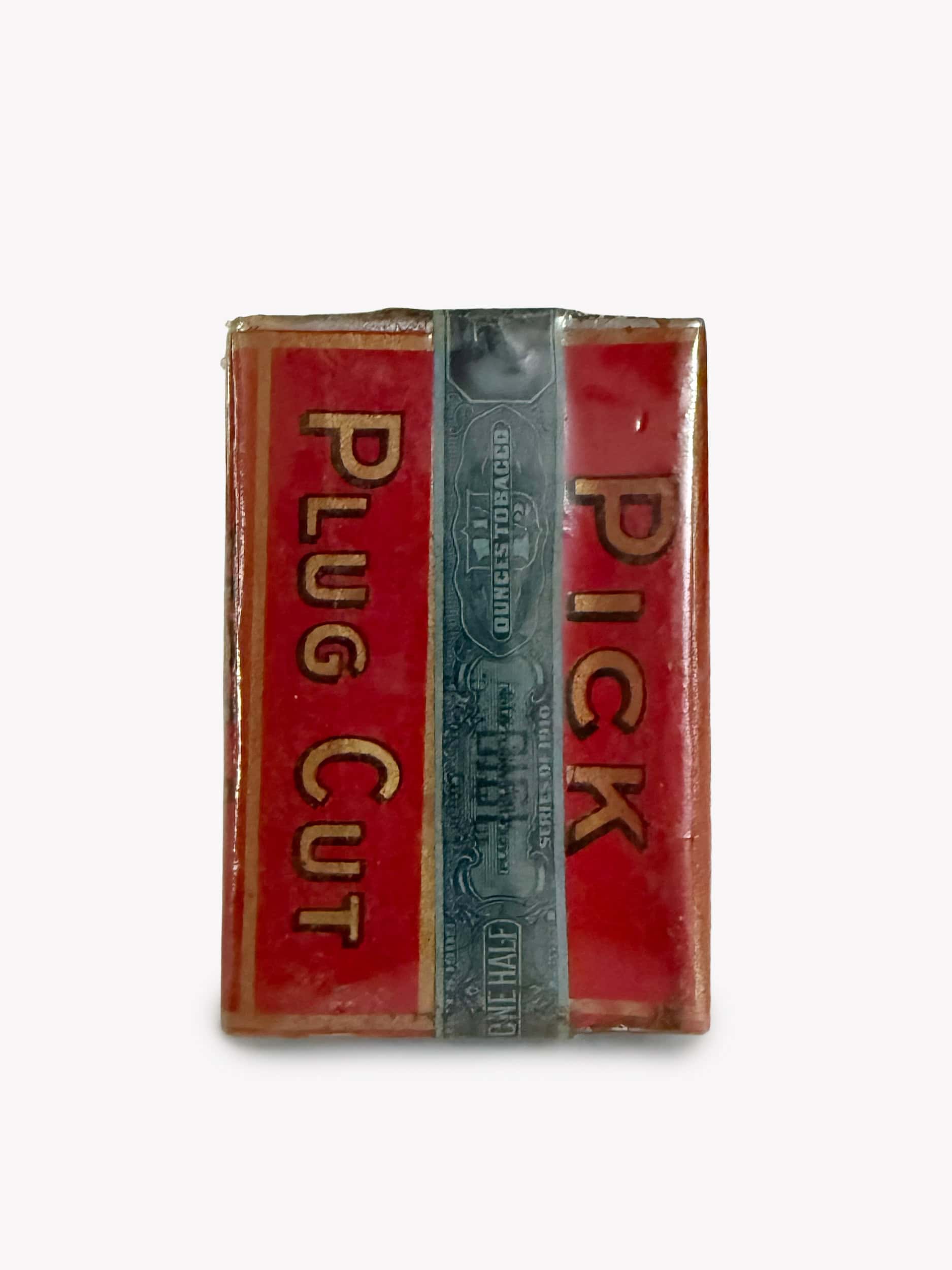 1910 Burley Pick Plug Cut (Liggett & Myers Tobacco Co.) vintage tobacco pouch