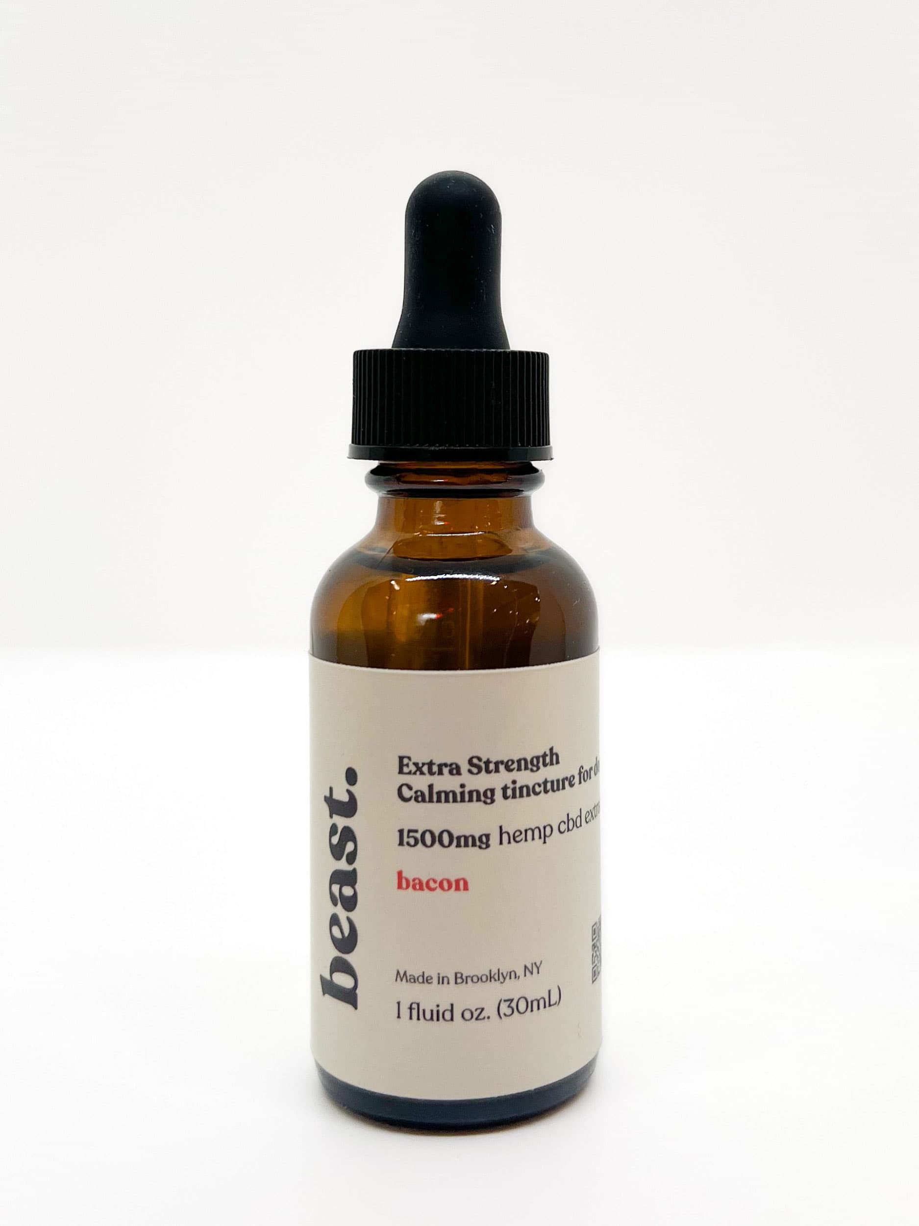 Beast Bacon CBD tincture 1500mg 30mL