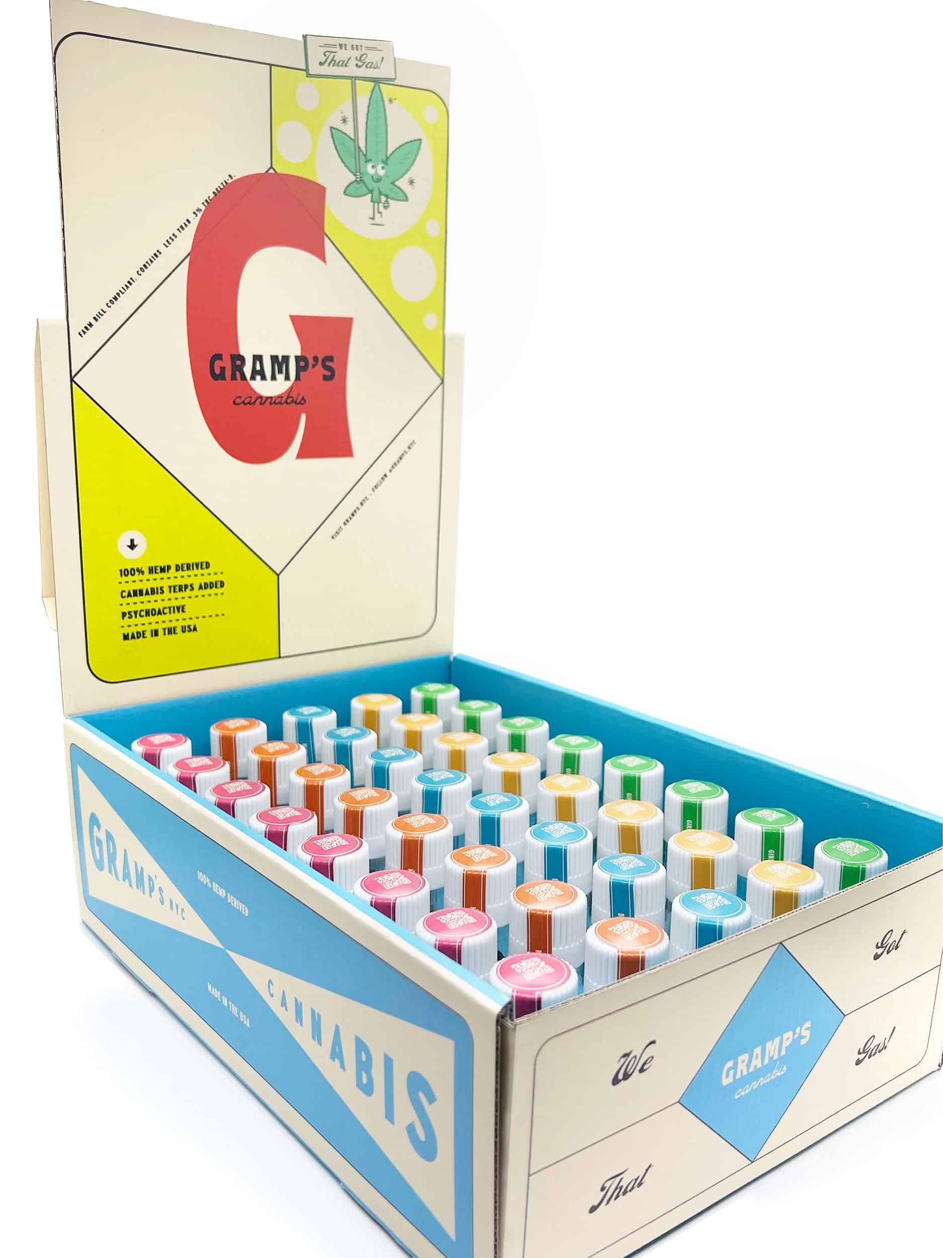 Gramp's Vape Bundle 40 pack of 1g Carts