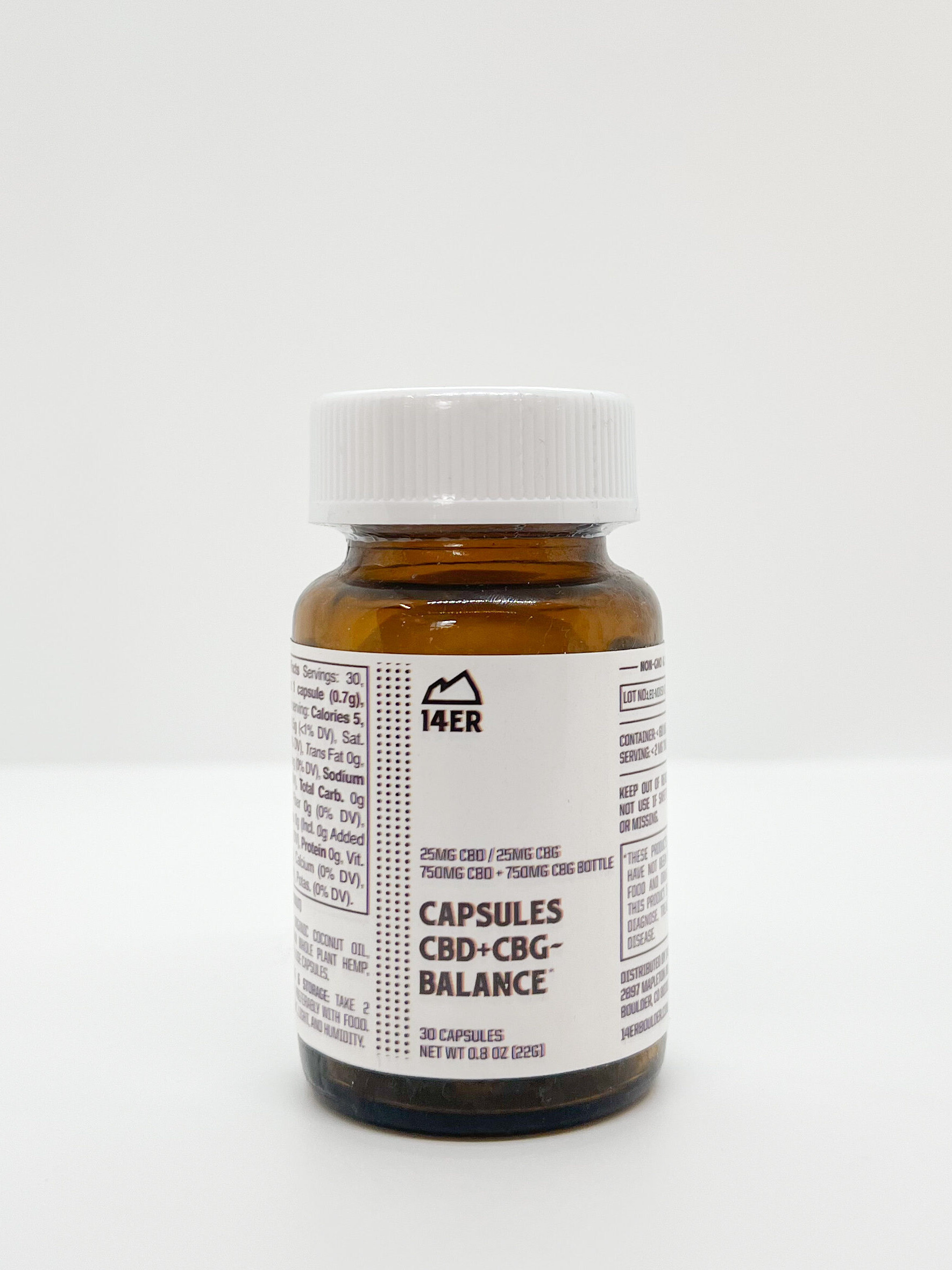 Capsules CBD+CBG-Balance